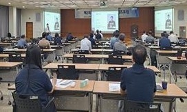 인천권 산업단지 입주기업 대상으로 ESG경영 지원을 위한 포럼이 진행되고 있다.[사진=산단공인천본부 제공