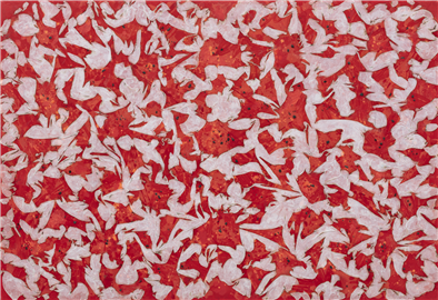 Flame-Embracing Nature no,2206-5 130×97(cm) 2022. (사진=설미재미술관 제공)