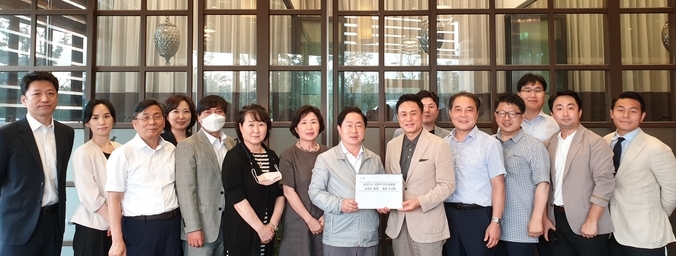 민선 8기 남양주시장직 인수위원회 ‘실용과 통합’이 지난 11일 결과보고회를 개최하고 해단했다.(사진=남양주시장직 인수위원회 제공)