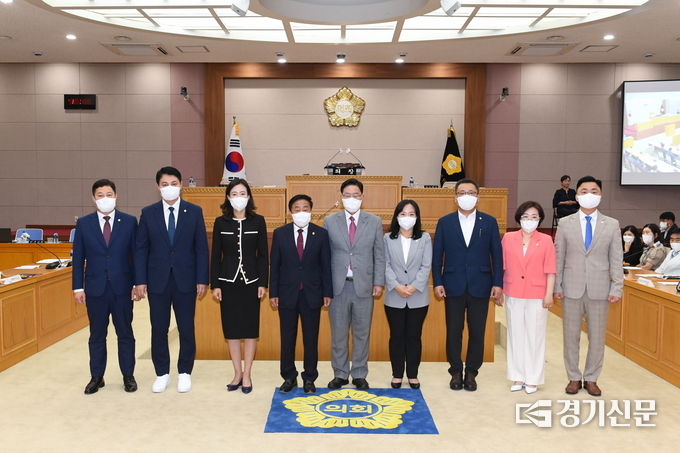양주시의회는 14일 제9대 양주시의회 개원식을 갖고 의정활동을 시작했다. (사진=양주시의회 제공)