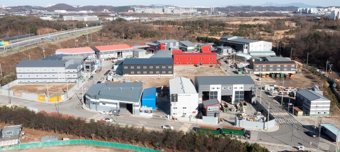 인천서부자원순환특화단지 모습.