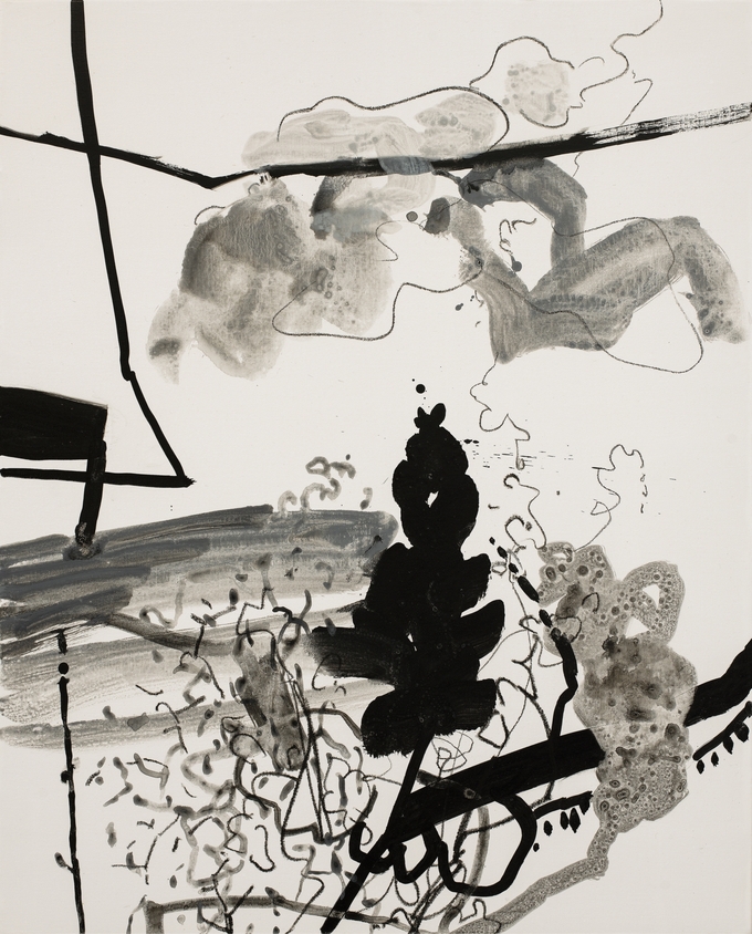 차명희, 마음속에 자라는 나무, 2021, 캔버스에 아크릴릭, 91×72.7cm. (사진=아트센터 화이트블럭 제공)
