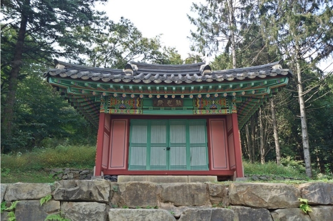 광주 쌍령리 정충묘(精忠廟). (사진=성남학연구소 제공)