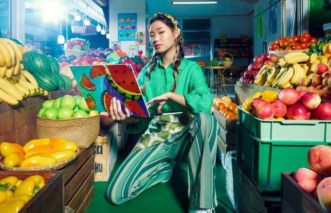 삼성 갤럭시 북 아트 프로젝트 연관 이미지. (사진=삼성전자 제공)