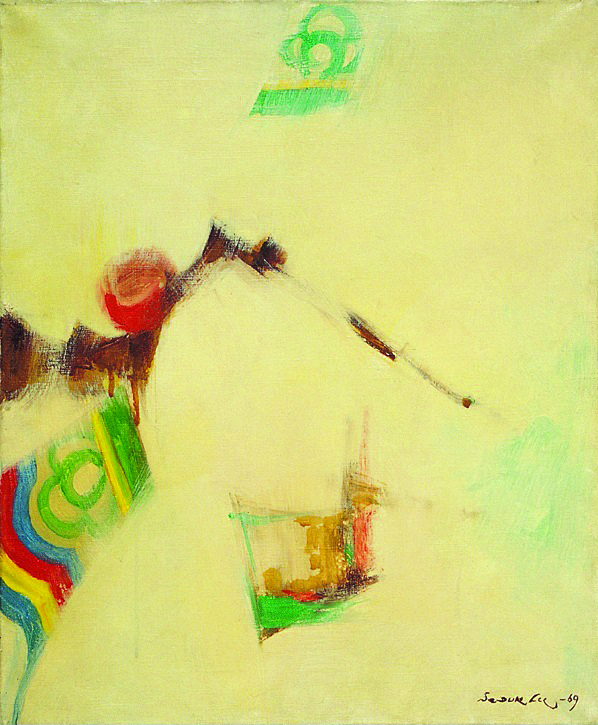 이세득, 심상, 캔버스에 유채, 37x45, 1969. (사진=영은미술관 제공)