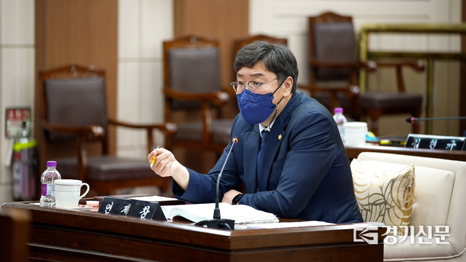 2022년도 행정사무감사특별위원회 부위원장으로 선임된 연제창 의원(부의장). (사진=포천시의회 제공)