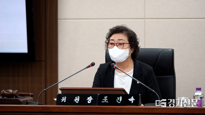 2022년도 행정사무감사특별위원회 위원장으로 선임된 조진숙 의원. (사진=포천시의회 제공)