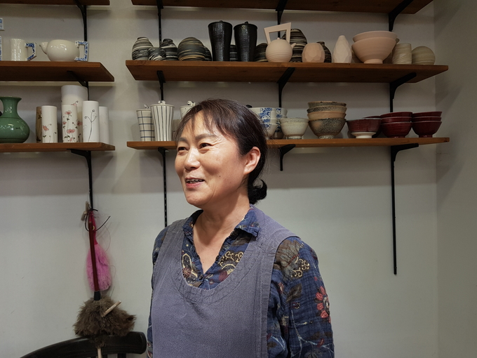 김영숙 도예가 (사진=최연식 기자)<br>
<br>
