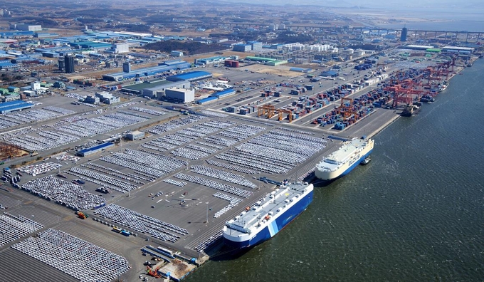 평택·당진항 전경 (사진=경기평택항만공사 제공)