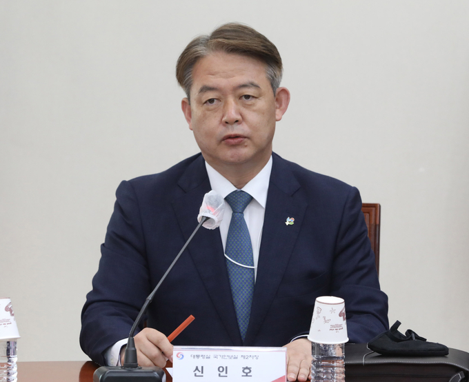 신인호 대통령실 국가안보실 2차장이 지난 6월 8일 오전 국회에서 열린 '북 도발 관련 국가안보 점검 제2차 당·정·대 협의회'에서 발언하고 있다. (사진=연합뉴스 제공)