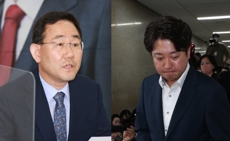 주호영 국민의힘 의원(왼쪽)과 이준석 국민의힘 당 대표. (사진=연합뉴스 제공/자료사진) 