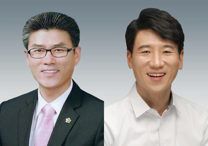 윤태길(하남1) 국민의힘 의원-김민호(양주2) 국민의힘 의원. (사진=경기도의회 제공)