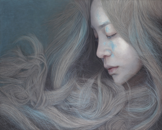 'Drifting consciousness-ryul#3', 2021. oil on linen, 130.3×162.2㎝. (사진=영은미술관 제공)