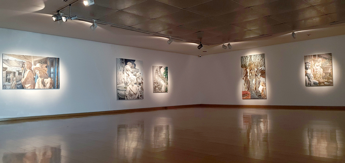 전시 '인상(人狀) 풍경 Landscape of figure' 전경. (사진=영은미술관 제공)