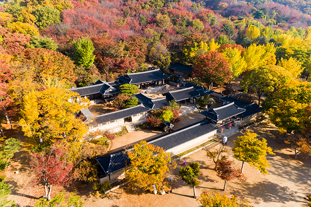 한국민속촌 가을 풍경. (사진=한국민속촌 제공)