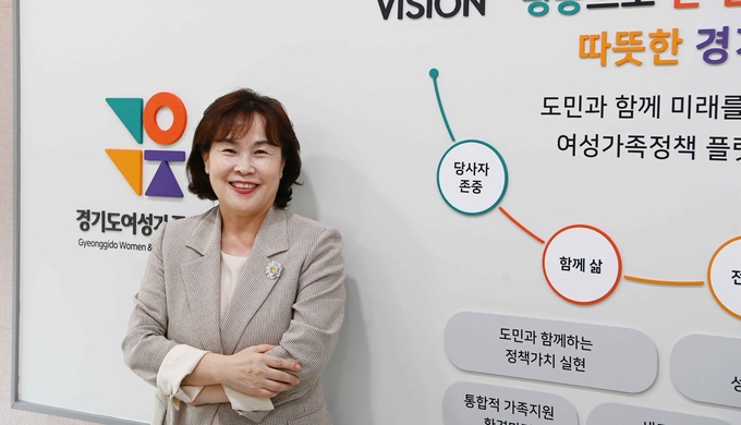 정정옥 경기도여성가족재단 대표이사. (사진=유연석 기자)