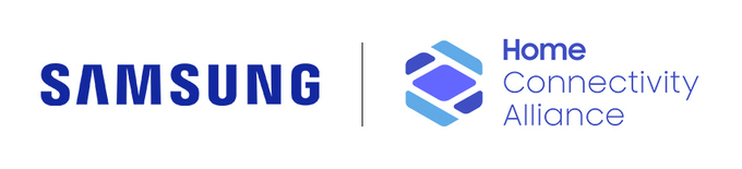 삼성전자와 HCA(Home Connectivity Alliance) 로고. (사진=삼성전자 제공)