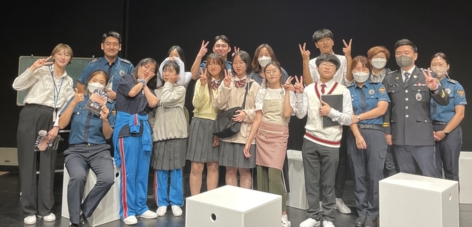 군포문화재단이 청소년연극프로그램 최종발표회를 개최했다.(사진=군포문화재단 제공)
