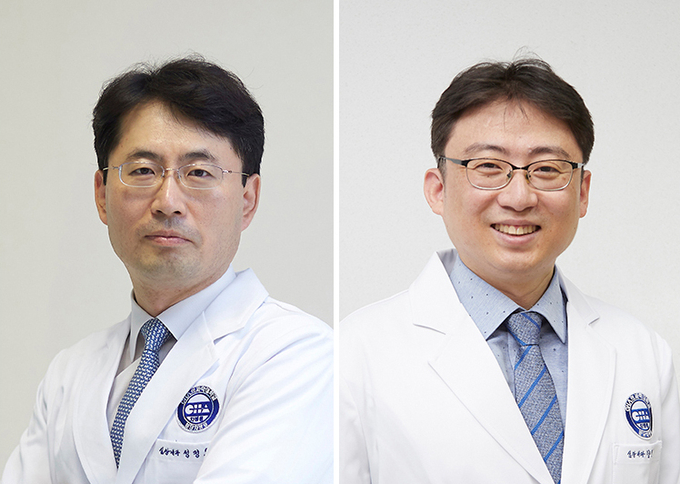 (왼쪽부터) 분당 차병원 심장내과 성정훈, 양필성 교수. (사진=분당 차병원 제공)