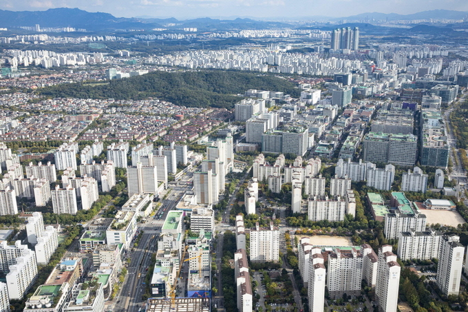 일산 신도시 전경.(사진=-고양시 제공)