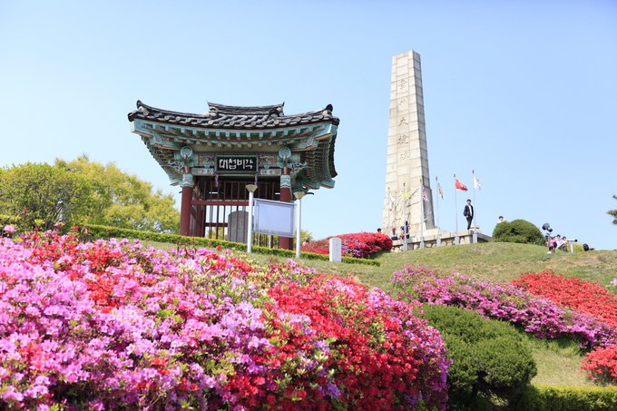 행주산성 대첩비각.(사진=고양시 제공)