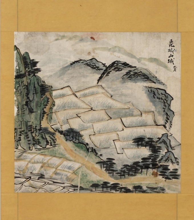 독성산성도. (자료=국립고궁박물관 소장)
