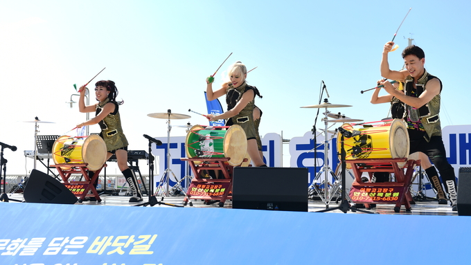 버스킹 공연 모습 .(사진=화성시 제공)