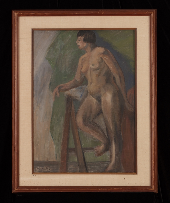 나혜석의 '나부상'(1928). (사진=수원시립미술관 제공)