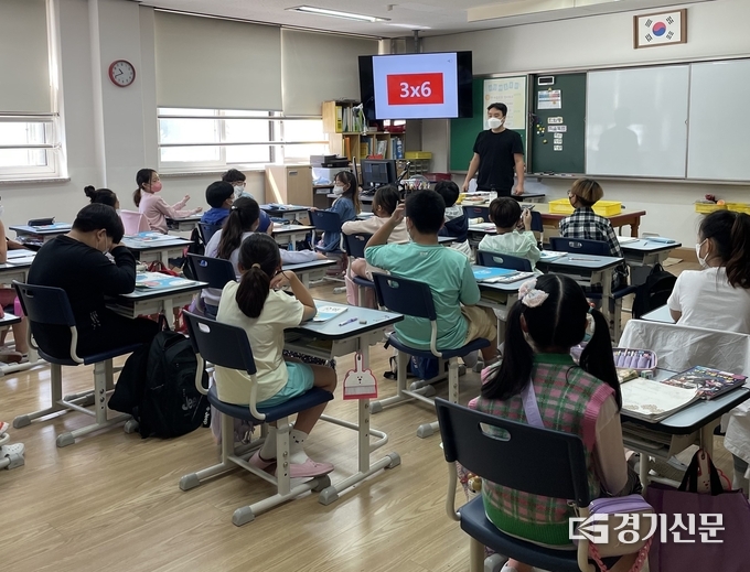 양주 은봉초등학교는 9월 21일부터 양일간 학부모 대상 비대면 공개수업을 실시한다. (사진=양주 은봉초 제공)