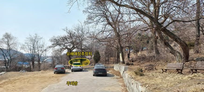 진실·화해위원회가 추정한 유해 매장 추정지 ‘서울시립승화원 벽제리 묘지’ 모습. ( 사진 = 진실화해위 제공 )