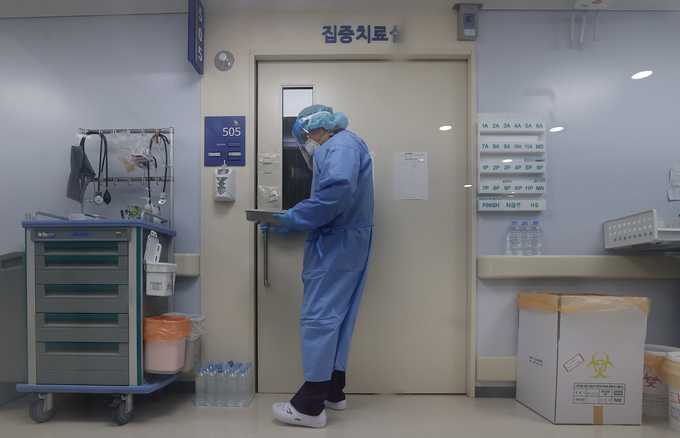 지난 7월 서울의 한 코로나19 전담병원. (사진=연합뉴스 자료사진)