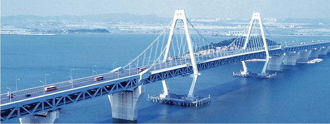 영종대교. ( 사진 = 신공항 하이웨이 누리집 갈무리 )