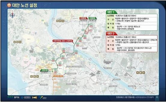 대안 노선도(사진=김ㅁ주영 국회의원실 제공)