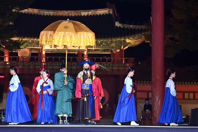  2022 세계유산축전 수원화성 개막행사. (사진=수원시 제공)