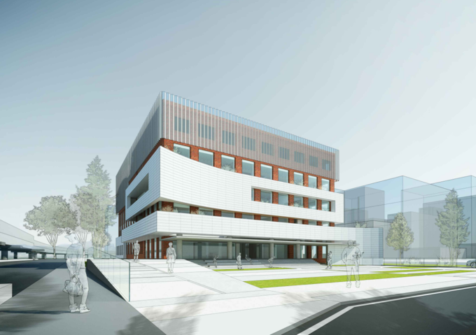 2023년 7월로 준공이 미뤄진 구리시 노인복지관 조감도.(사진=구리시 제공)