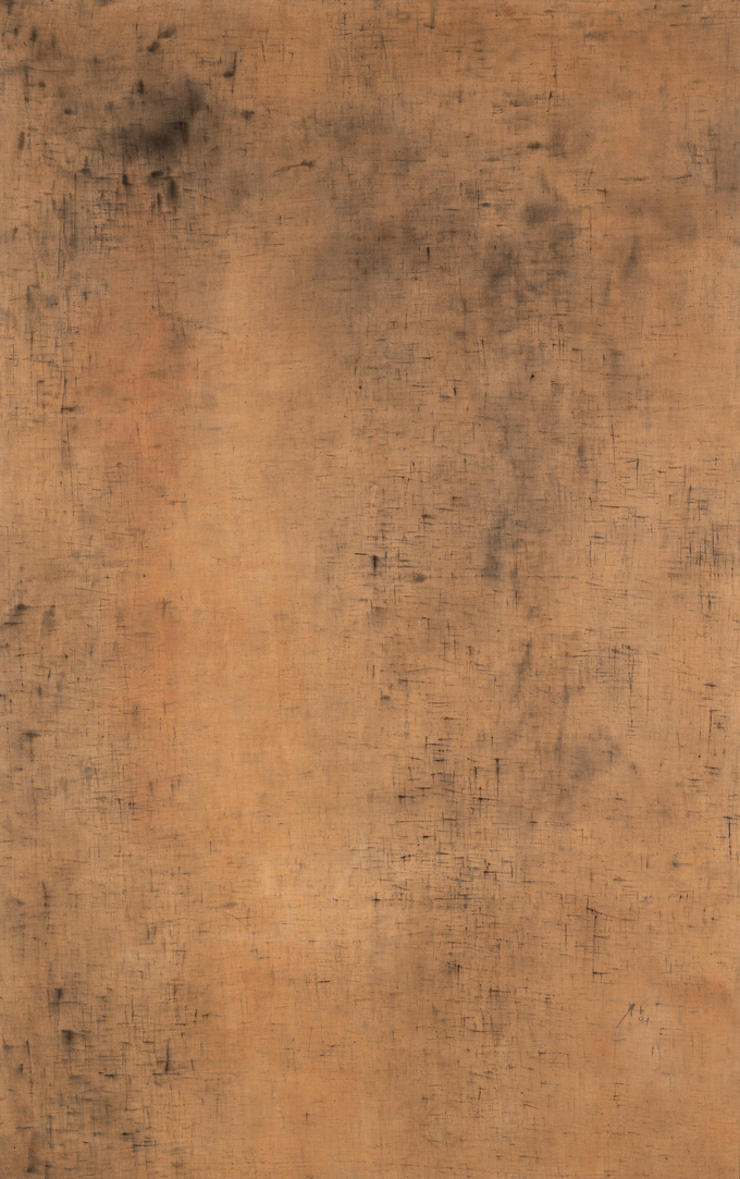 장상의, '상(想)', 1969, 188×110㎝, 마포에 수묵. (사진=이천시립월전미술관 제공)