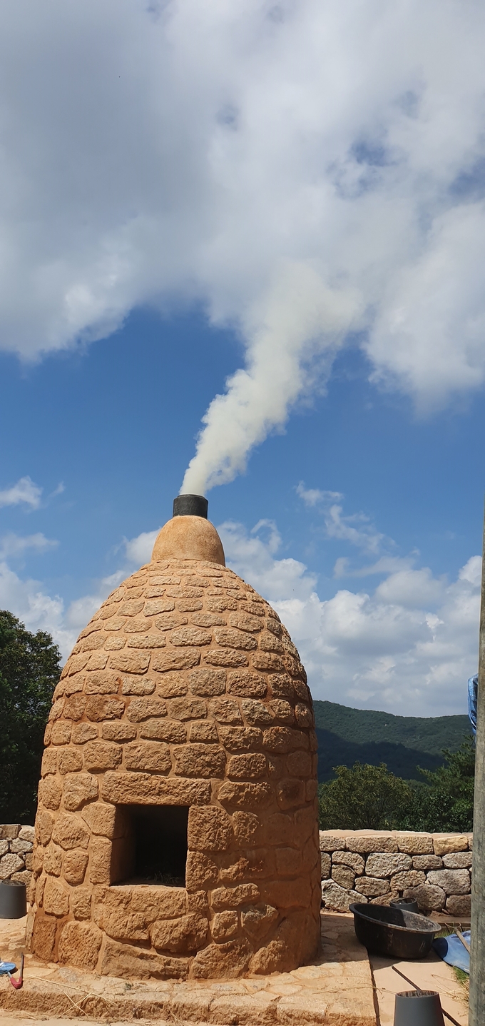 복원된 천림산봉수. (사진=성남학연구소 제공)