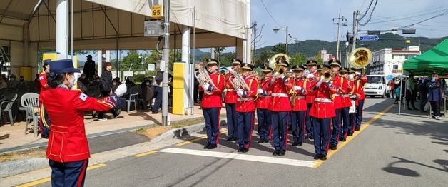 25사단 소조밴드(사진=양주 남면 제공)