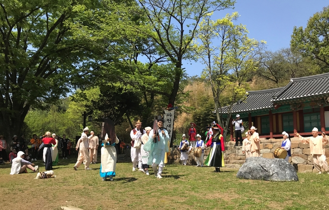 경기옛길 행사 사진. (사진=경기문화재연구원 경기옛길센터 제공)