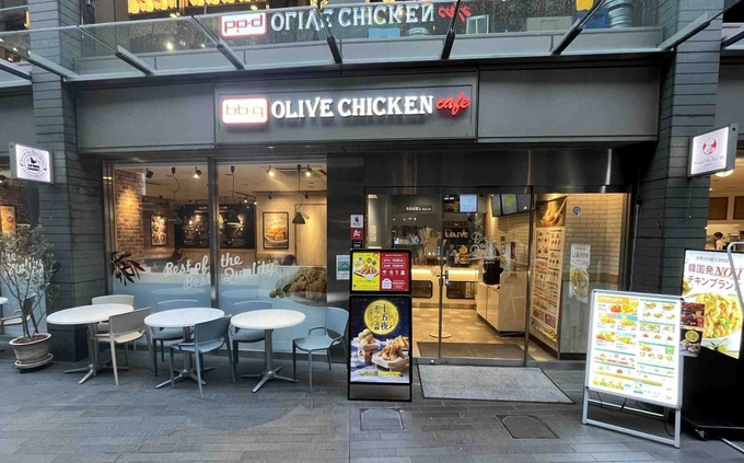 제너시스BBQ 그룹이 운영하고 있는 일본 도쿄 서부지역에의 후타고타마가와점 매장 전경. (사진=제너시스BBQ 제공)