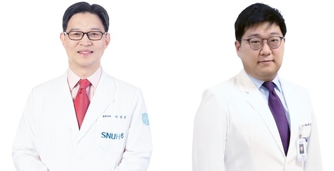 정형외과 이영균 교수(사진 왼쪽), 박정위 교수. (사진=분당서울대병원 제공)