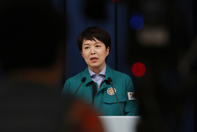 김은혜 대통령실 홍보수석이 30일 오후 서울 용산 대통령실 청사 브리핑룸에서 이태원 핼러윈 압사 참사와 관련해 브리핑을 하고 있다. (사진=연합뉴스 제공)