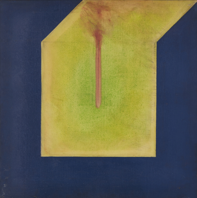 김정헌, 소위 잡초에 대하여 2, 1974년경, 캔버스에 유채, 73×72.8 cm, 경기도미술관 소장. (사진=경기문화재단 경기도미술관 제공)