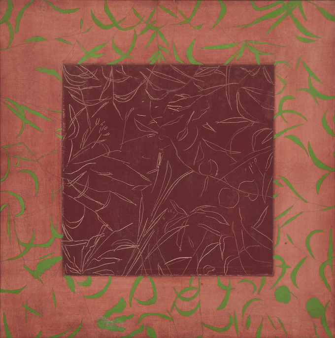 김정헌, 잡초 1, 1974년경, 캔버스에 유채, 72×71.8 cm, 경기도미술관 소장. (사진=경기문화재단 경기도미술관 제공)