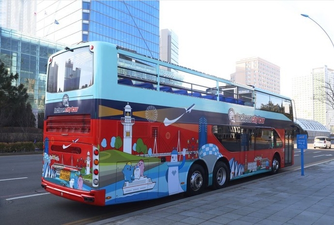 인천시티투어 2층 버스. ( 사진 = 인천관광공사 제공 ) 