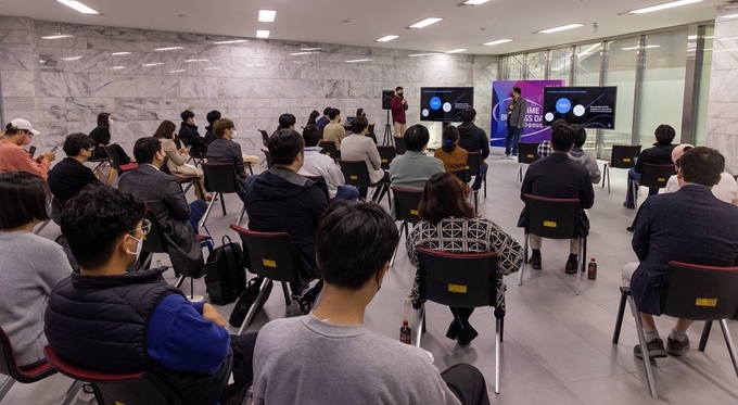 2022 게임 수출상담회 현장. (사진=경기도 제공)