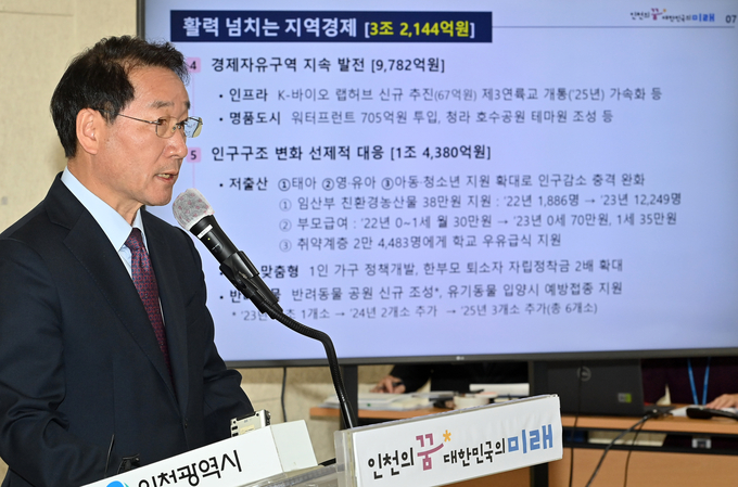 유정복 인천시장. ( 사진 = 인천시 제공 )