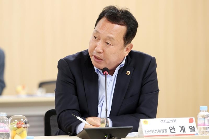 경기도의회 안계일(국힘‧성남7) 안전행정위원장. (사진=경기도의회 제공)
