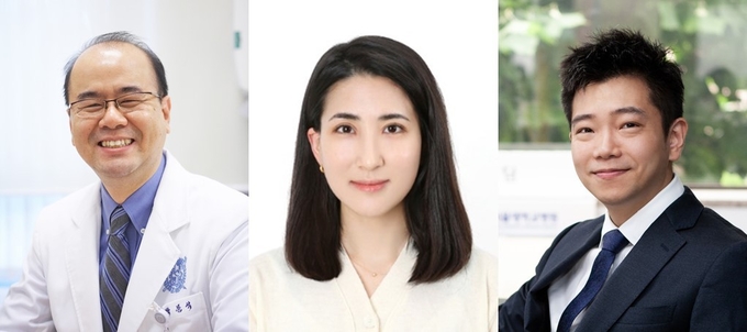분당서울대병원 정형외과 박문석 교수, 민재정 전임의, 윤기범 박사. (사진=분당서울대병원 제공)