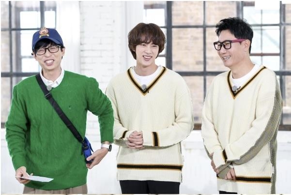 예능 '런닝맨'에 BTS 멤버 진 출연. (사진=SBS 제공/연합뉴스)